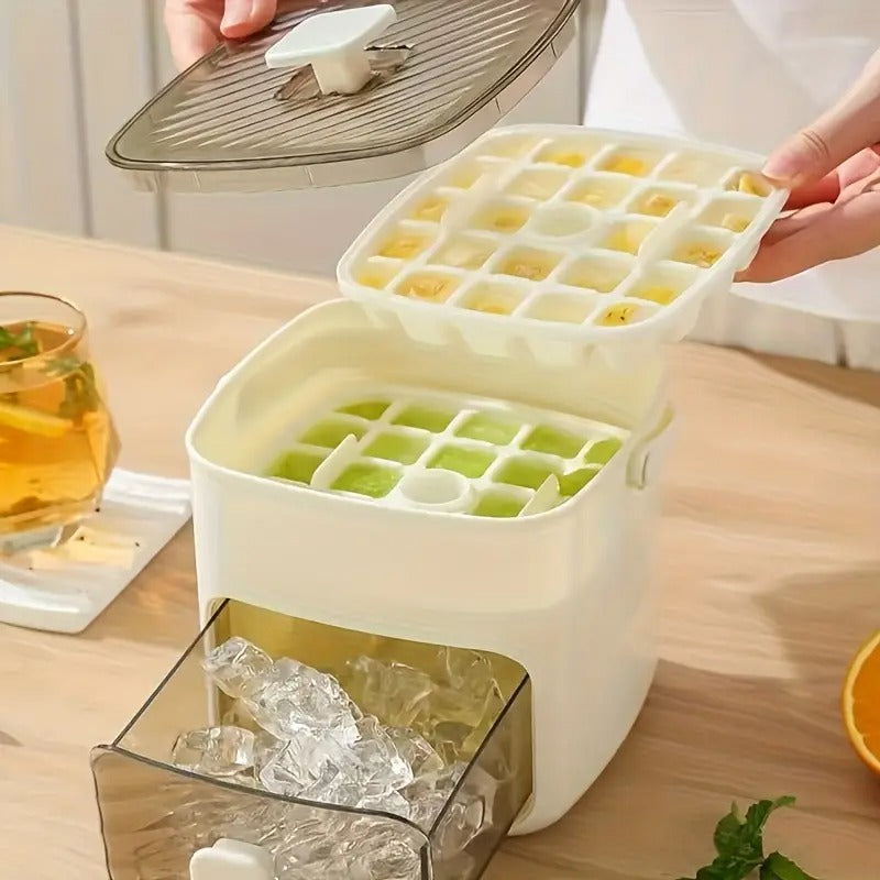 QuickCube Ice Maker – 48 Cubes. One Easy Press