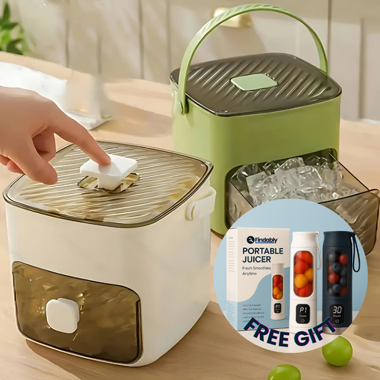 QuickCube Ice Maker – 48 Cubes. One Easy Press
